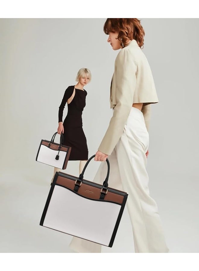 لوف فوك حقيبة LOVEVOOK النسائية للكمبيوتر المحمول مع حقيبة كلاتش - Image 4