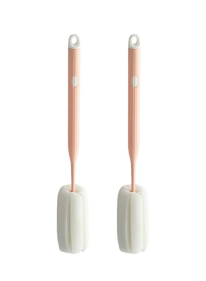 hyndrix Bottle Soft Brush -2Pcs Sponge Bottle Brush Soft and Easy to Clean, Baby Bottle Sponge Brush Can Effectively Remove The Stain Residue On The Bottom of The Cup - Image 1