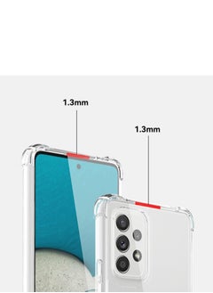 Generic Transparent Silicone Case for Samsung Galaxy A24 with Card Holder Four Corners Anti Drop Tpu Wallet for Card Holders Airbag, Anti Scratch Case  - Image 4