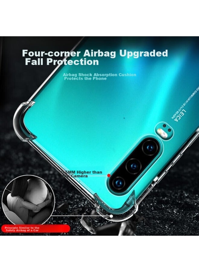kelleia Kalai'ao Huawei P30 Phone Case, Huawei P30 Protective Cover, Full Protection Shockproof Tpu Airbag Soft Case/protective Case, Transparent, 6.1 Inches - Image 5