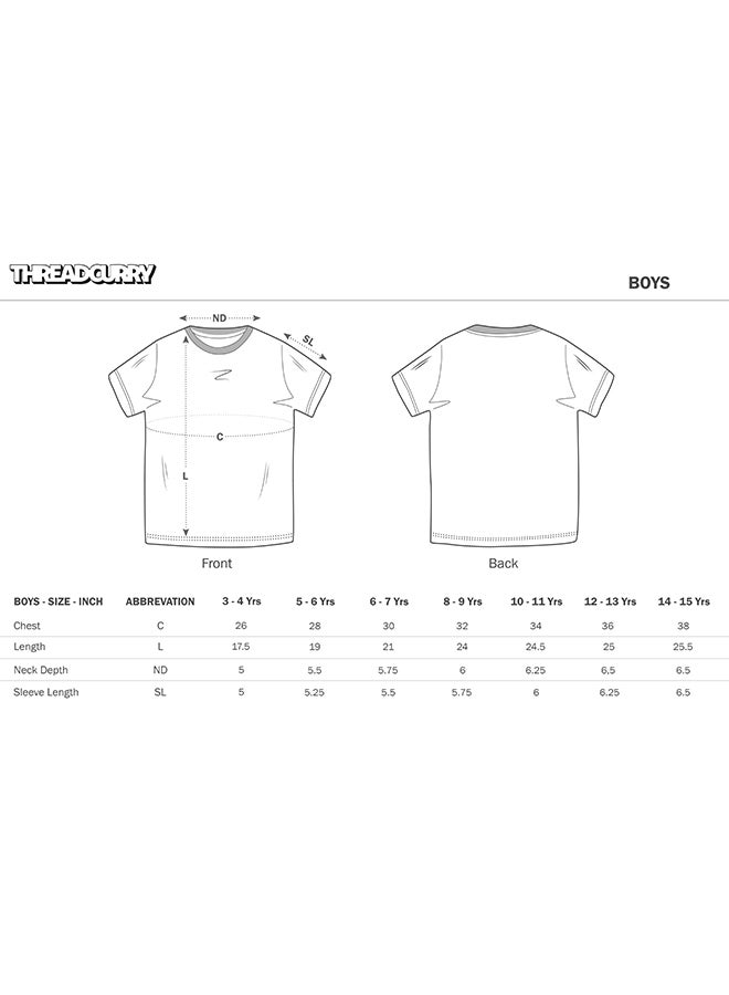 THREADCURRY THREADCURRY Skaters For Life Skateboard Comic Skater Graphic Printed Tshirt for Boys - Image 4