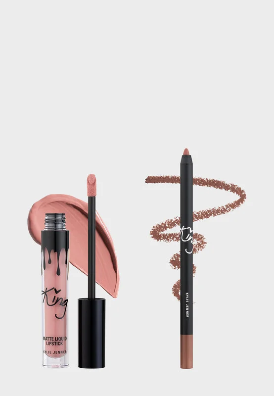 Kylie Cosmetics  King Kylie Collection 2-Piece Matte Lip Kit for Women | Best Price UAE