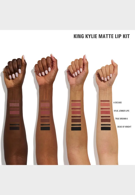 Kylie Cosmetics  King Kylie Collection 2-Piece Matte Lip Kit for Women | Best Price UAE