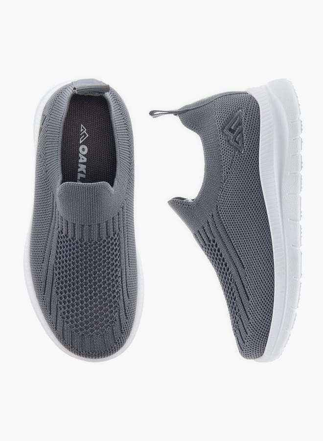 Oaklan by Shoexpress Boys Pull Tab Detail Slip-On Sneakers  - Image 2