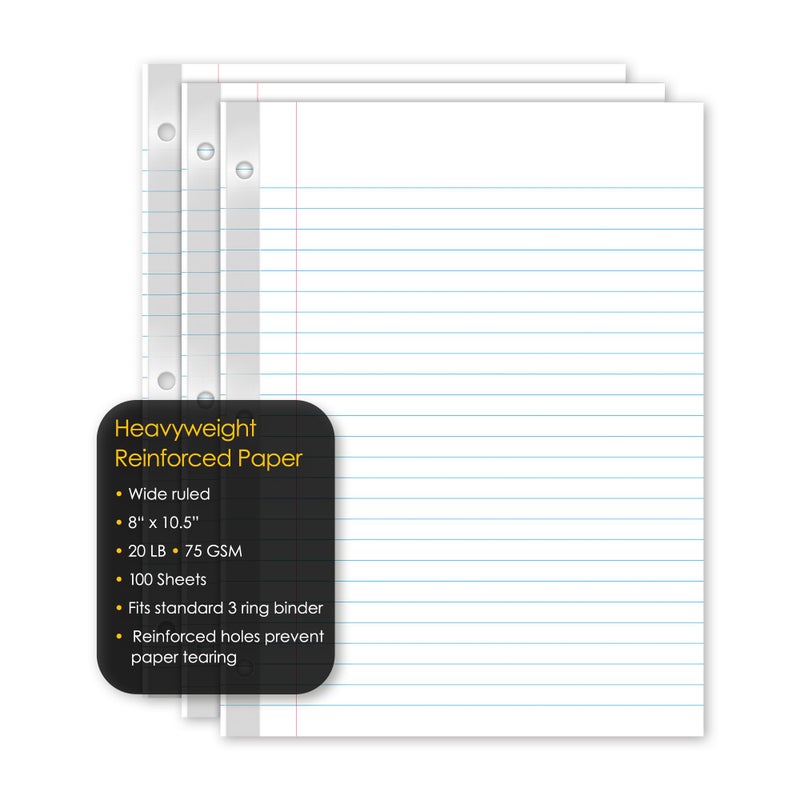 iScholar Reinforced Notebook Filler Paper (83110) - Image 3