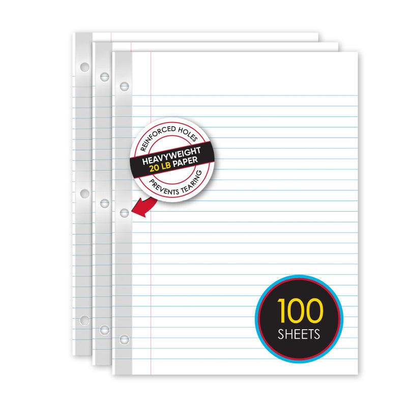iScholar Reinforced Notebook Filler Paper (83110) - Image 2