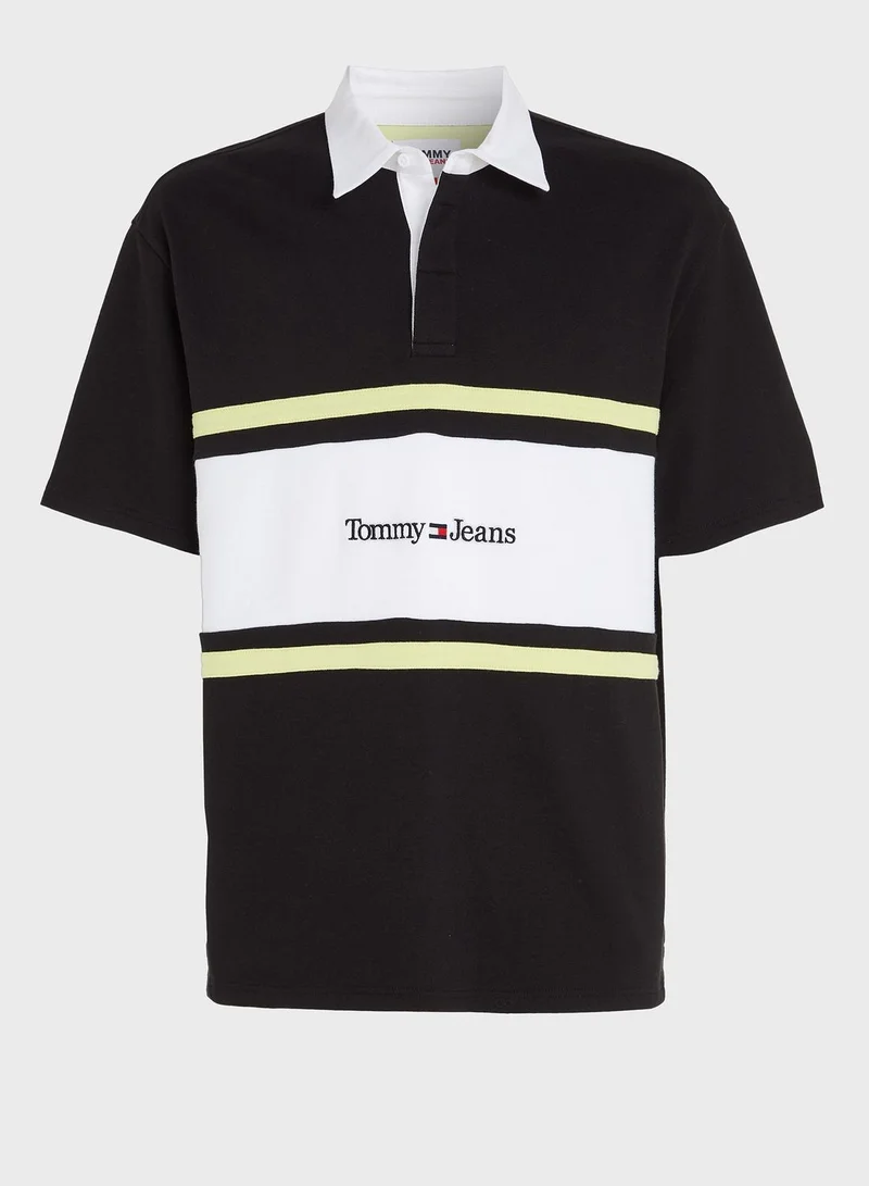 TOMMY JEANS Colourblock Polo