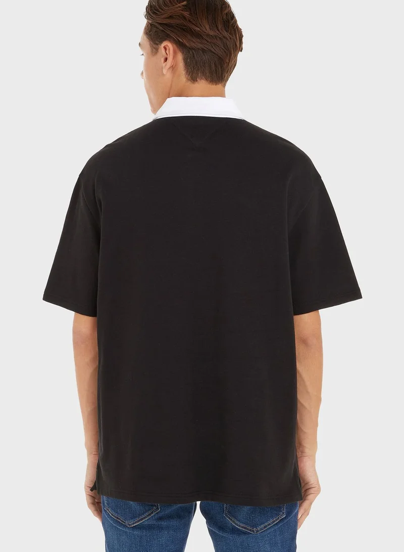 TOMMY JEANS Colourblock Polo