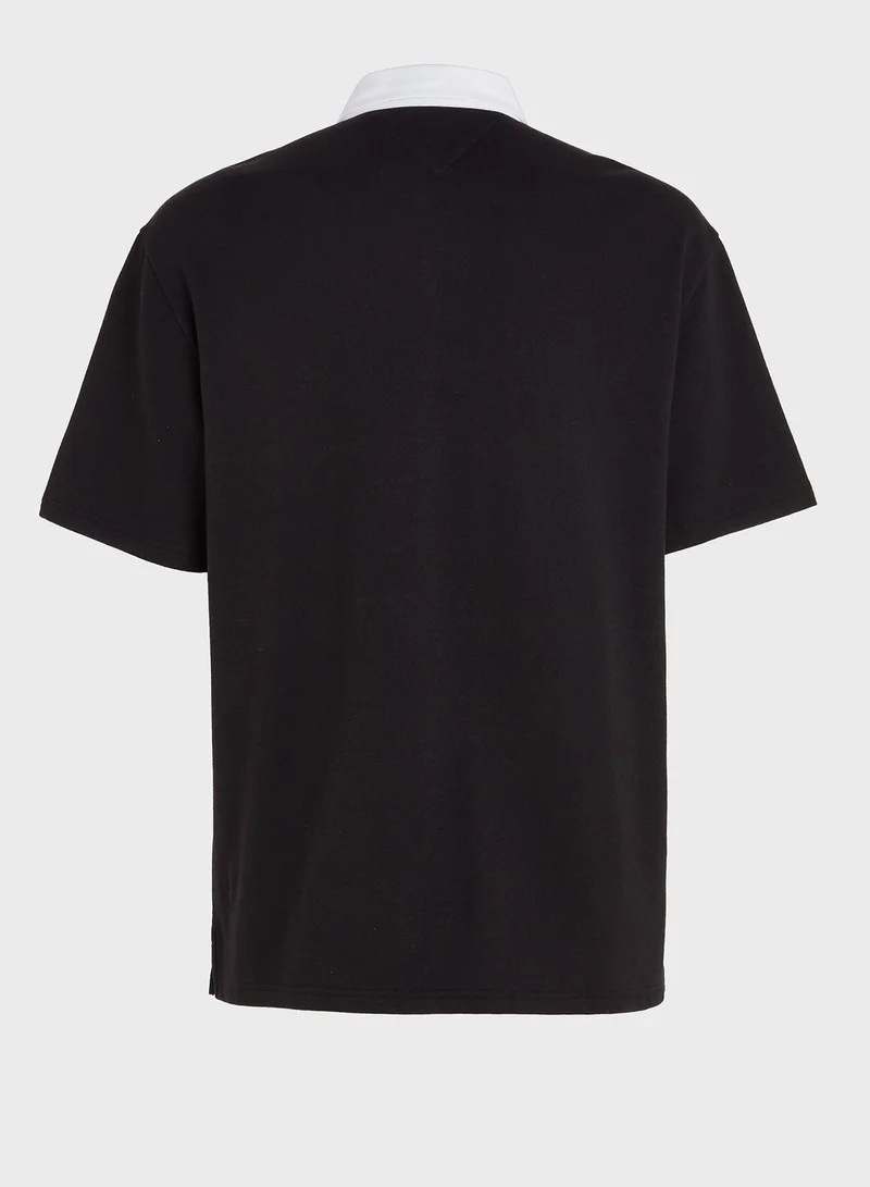 TOMMY JEANS Colourblock Polo
