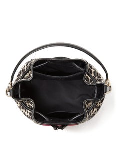 Kate Spade Spade Flower Jacquard Stripe Medium Bucket Bag  - Image 4