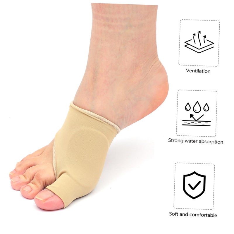 Bunion Corrector Toe Separator 10.5X7.5cm Lightweight Breathable Foot Protector for Care - Image 5
