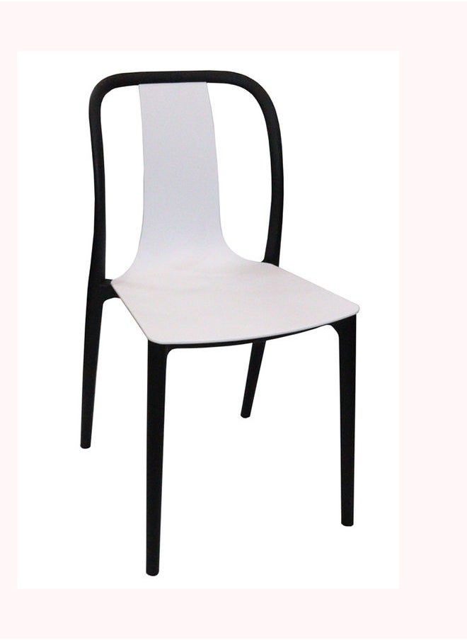 JILPHAR FURNITURE - Jilphar Classical Light Weight Armless Plastic Chair White - Image 1