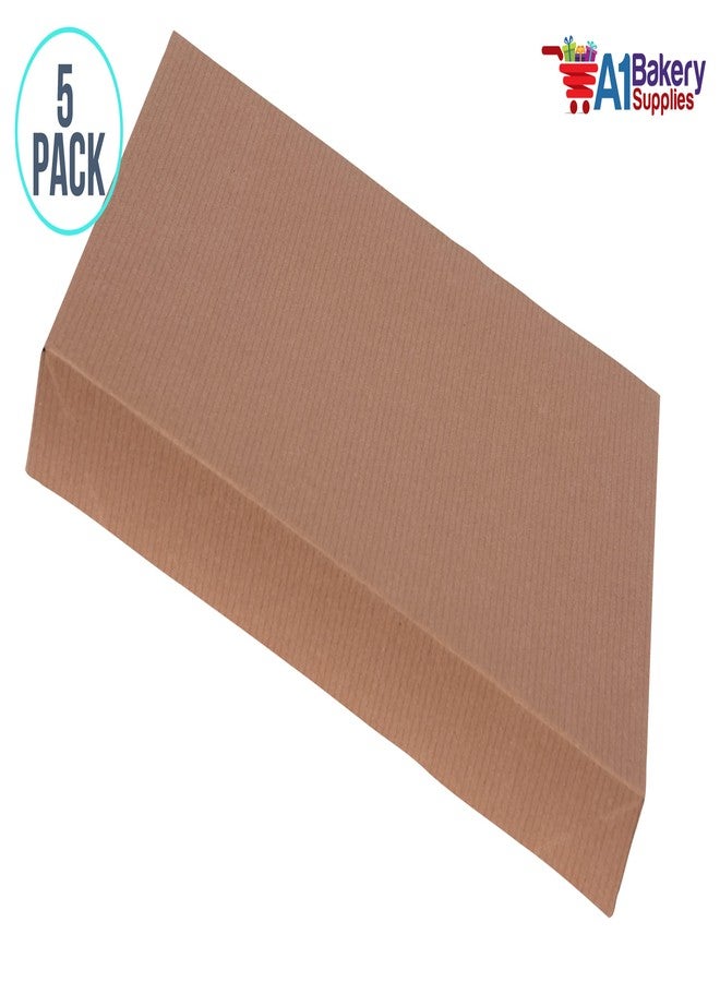 مستلزمات أيه1 باكيري علب هدايا من A1 Bakery Supplies، علب قمصان رجالية ونسائية، علب تغليف، علب هدايا ملابس مع أغطية، عبوة من 5 قطع (بني كرافت...) - Image 5