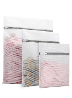 Excefore 3pcs Durable Honeycomb Mesh Laundry Bags for Delicates (1Large 20x24“, 1Medium 16x20”, 1Small12x16“)  - Image 1
