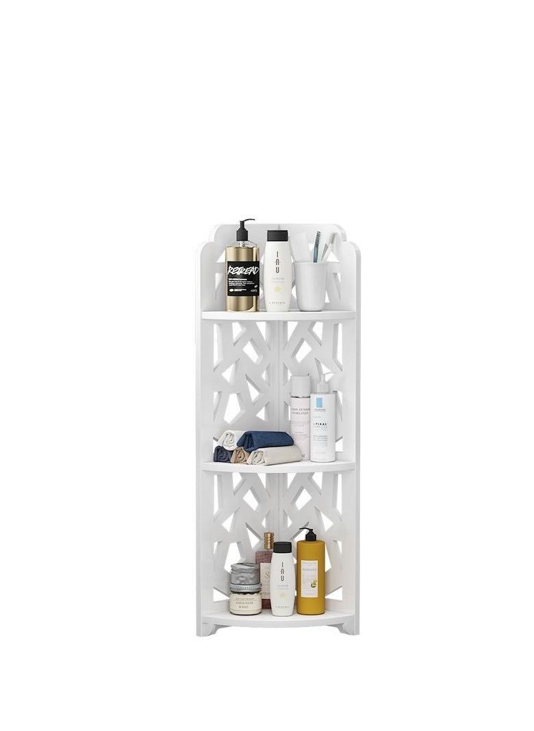 Generic FFD Corner Shelf Stand,Bathroom Storage Organizer Great for Small Bathroom Storage,Small Corner Shelf Perfect for Small Space,Waterproof Bathroom Stand Also Use for Toilet Paper Stand  - Image 2