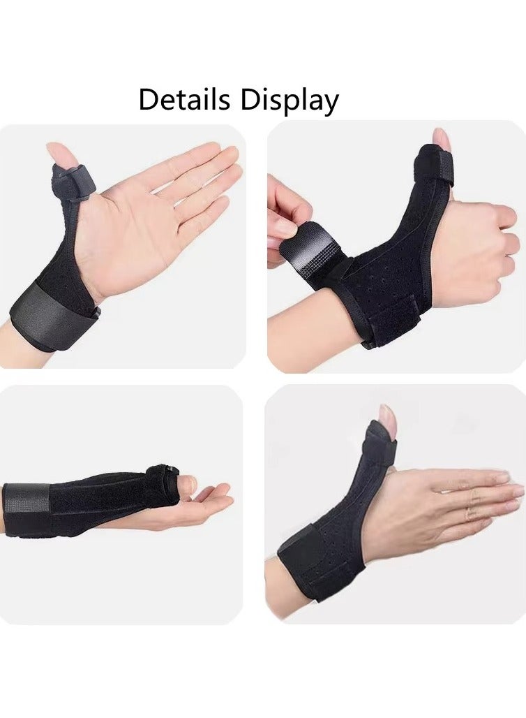Generic Thumb Splint with Wrist Support Brace, for Women/Men Left/Right Tendonitis,Tenosynovitis,Arthritis,Sprained Carpal Tunnel Support Stabilizer Pain Relief  - Image 4