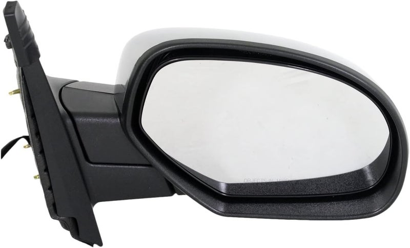 Garage-Pro Right Side Mirror for 2007-2014 Chevrolet Tahoe, GMC Yukon, and More - Heated, Power, Manual Folding, Chrome - Image 1
