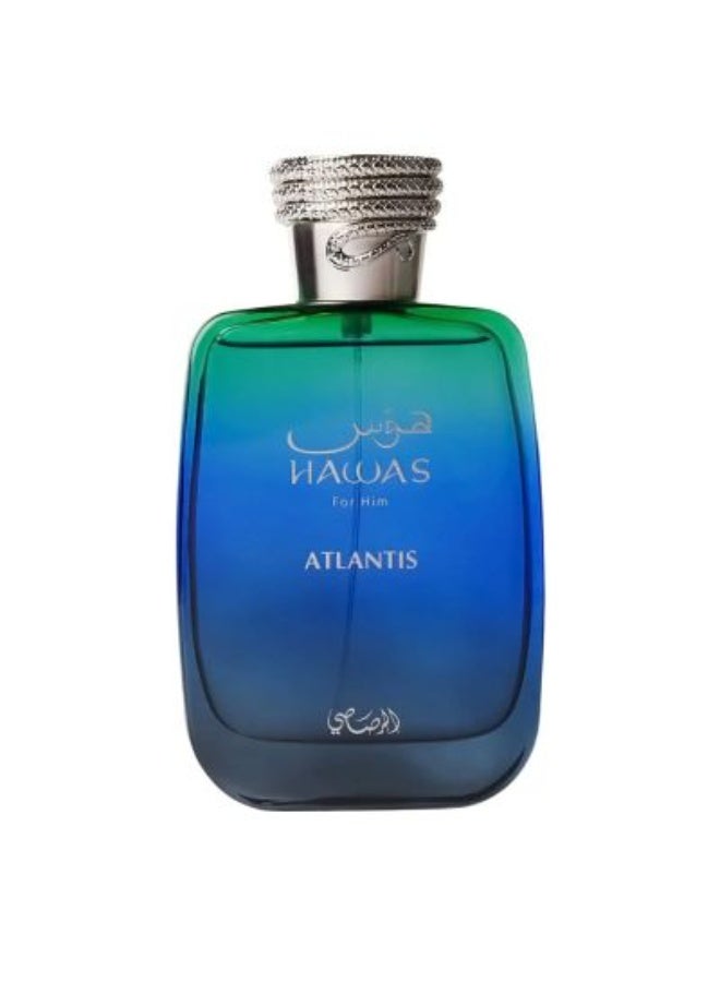 Rasasi Hawas Atlantis EDP For Men 100ML - Image 3