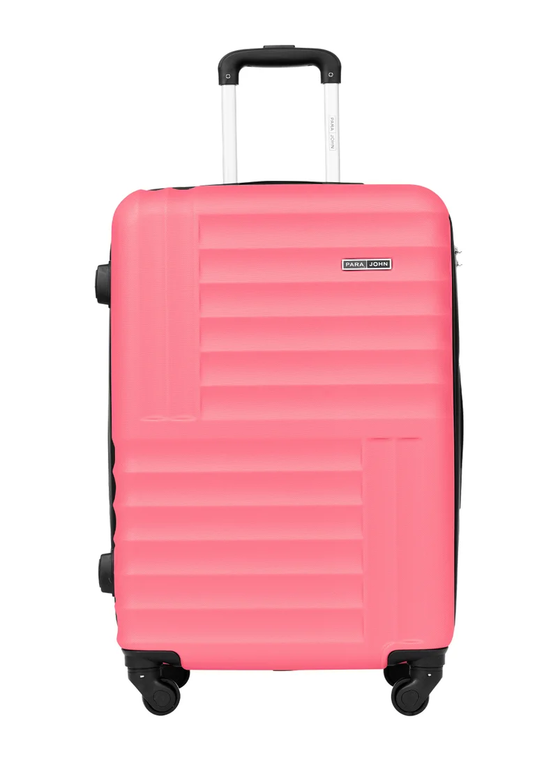 PARAJOHN BROCK 3PCS ABS  WHEELS LUGGAGE pink