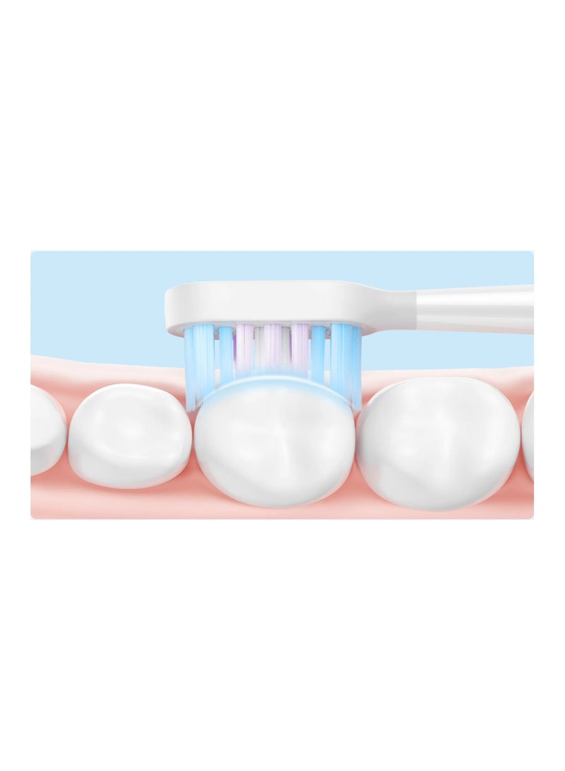 Xiaomi Smart Electric Toothbrush T501 Replacement Heads (White Pro) (2-Pack)-Dark Gray - Image 5