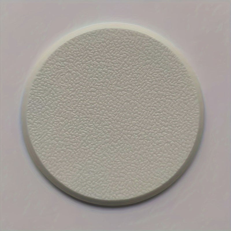 White Self Adhesive Wall Mounted Door Stop Cushion Sound Dampening Protector - Image 4