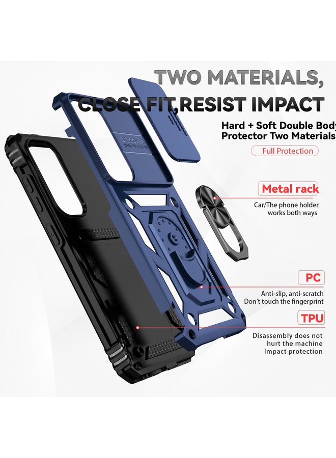 S-TOP Case For Samsung Galaxy S25 5G Sliding Camshield Holder Phone Case - Image 4