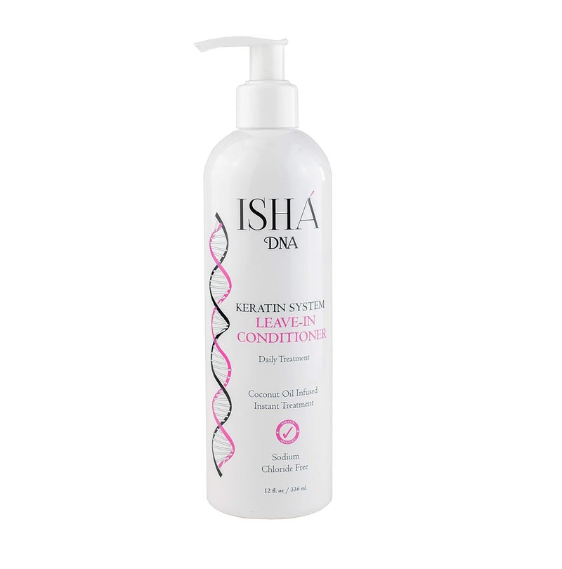 Keratin Treatment System Leave In conditioner  Sulfate Free  Daily Treatment For Instant Damage Control  Provides Volume and Detangles  Coconut and Argan Oil Infused 12 Fl oz