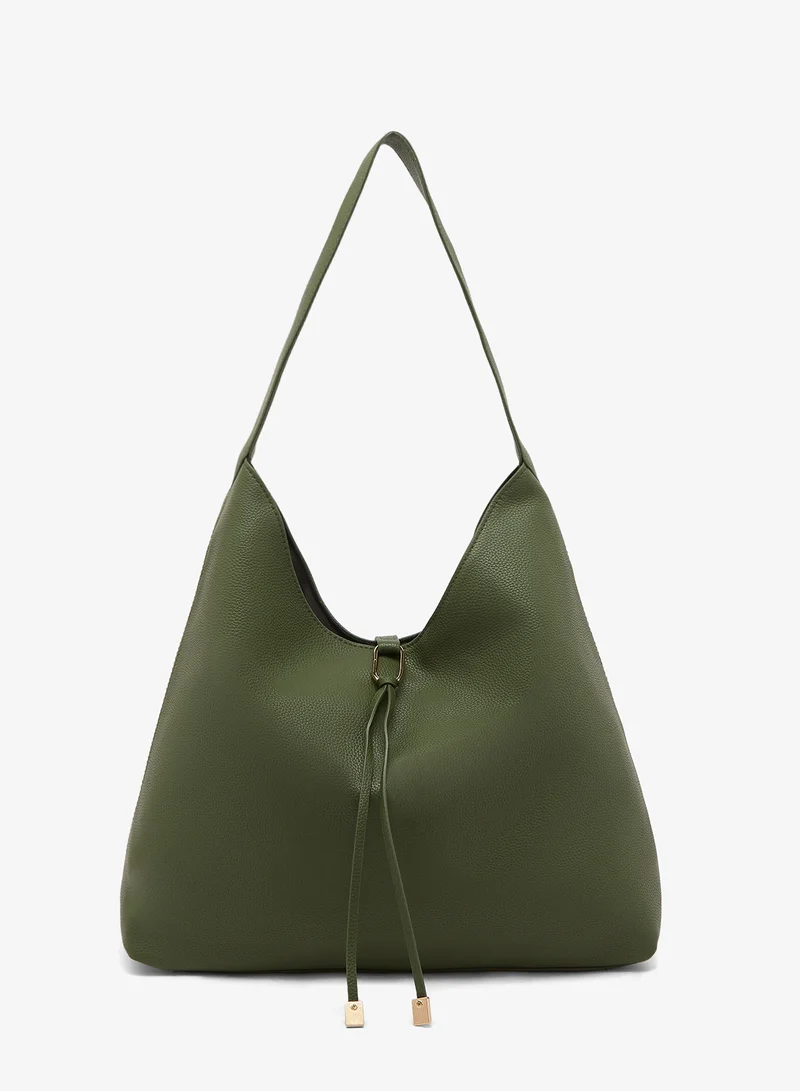 جلاموروس Casual Faux Suede Tote Bag