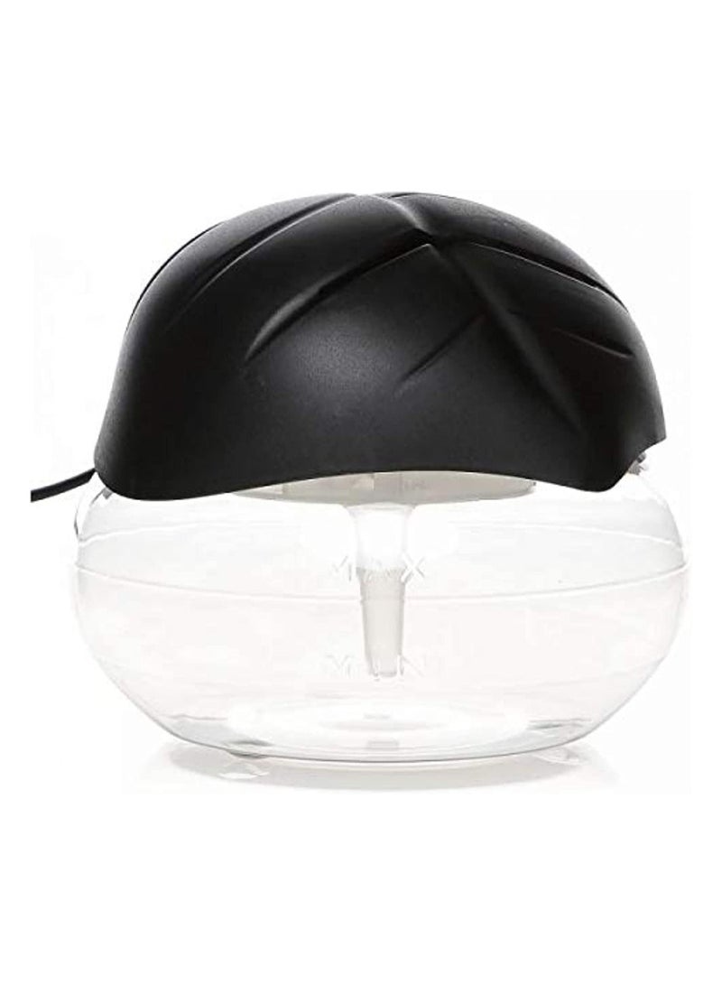 منقي الهواء على شكل ورقة مرطب هواء منعش باللون الأسود - Image 2