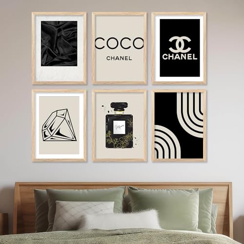 walllane - Aesthetic Premium Wall Decor Painting with Frame for Wall Decoration - Paintings for Bedroom - Wall Decor for Living Room (10x13 inch, J) - Image 1