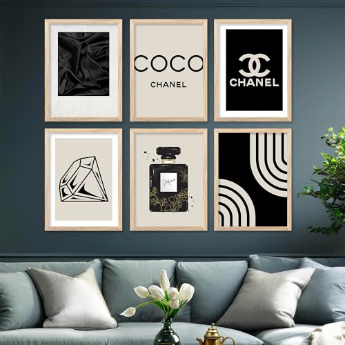 walllane - Aesthetic Premium Wall Decor Painting with Frame for Wall Decoration - Paintings for Bedroom - Wall Decor for Living Room (10x13 inch, J) - Image 5