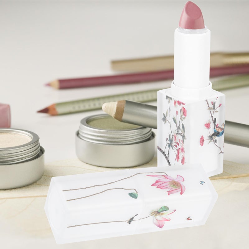 4pcs Chinese Style Lipstick Tubes Elegant Empty Lipstick Storage Containers - Image 2