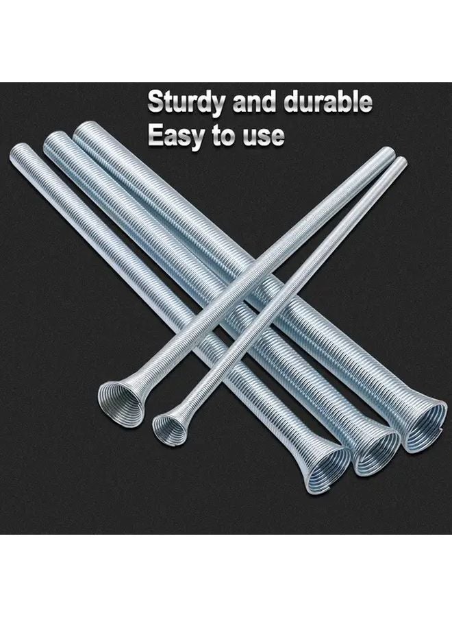 5 قطع مجموعة مناسبة لثني أنابيب مكيفات الهواء، أداة ثني خارجية بنابض - Image 3