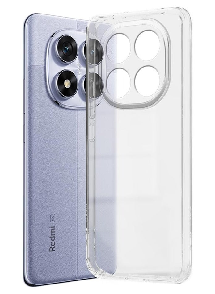 Generic - Case for Redmi Case for Redmi Note 14 Pro 5G Clear Cover Transparent Soft Flexible TPU Slim Protection Case Lightweight Cover compatible for Redmi Note 14 Pro 5G - Image 1
