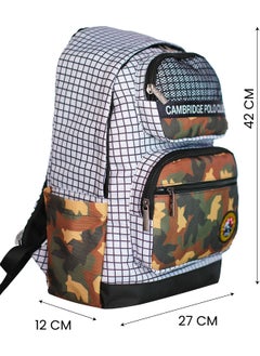 Cambridge Polo Club Camouflage Three Front Pocket Backpack  - Image 5