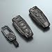 Aoocar Mech Style Heavy Metal Key fob Cover Compatible with Audi A1 A3 A4 A5 A6 A7 A8 Q3 Q5 Q7 SQ5 S3 S4 S5 S6 S7 S8 SQ5 RS5 RS7 TT R8 etc Zinc Alloy Key Case Protector C Style 1 PCS - Image 2
