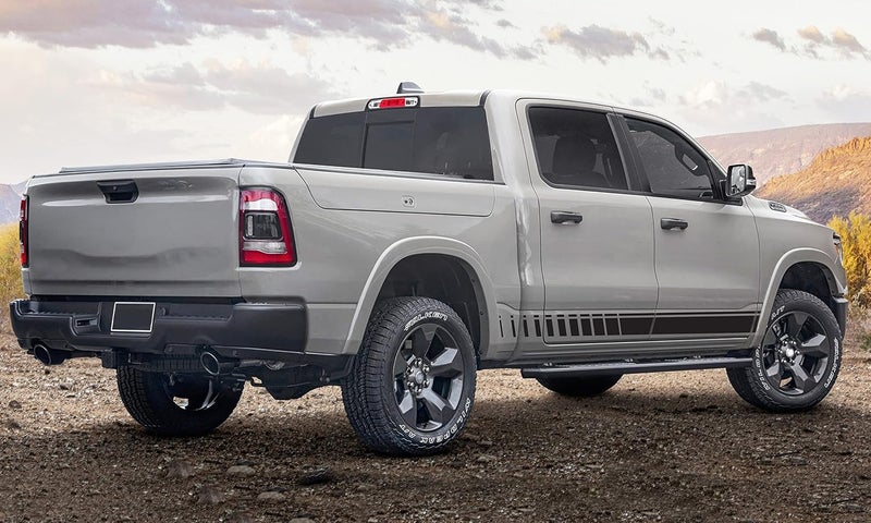 Bubbles Designs Side Door Stripes Decal Sticker for Dodge Ram 2009-2022 - Image 2