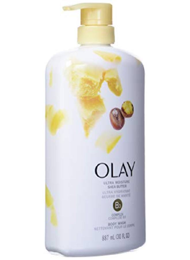 Olay Ultra Moisture Body Wash With Shea Butter 30 Oz - Image 4