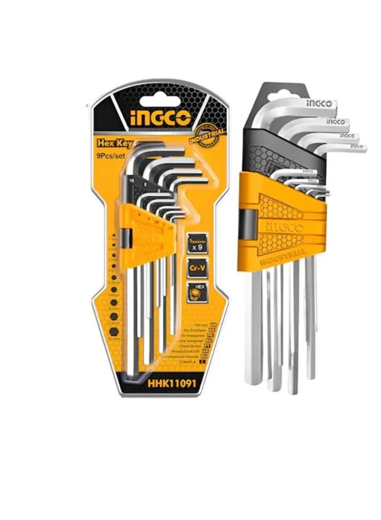 INGCO INGCO 9 PCS Hex Key - HHK11091 - Image 4