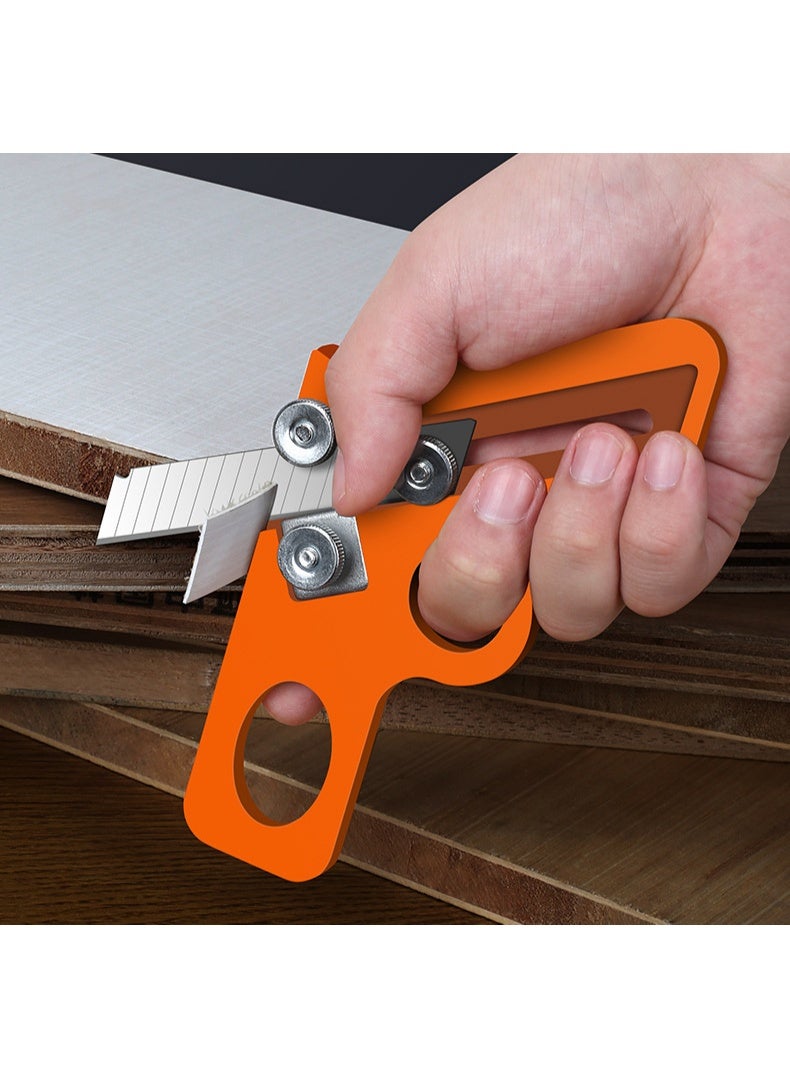 Veneer Edge Cutter Tool - Woodworking Hand Trimming Tool for Furniture, Shelves, Cabinets - Image 2