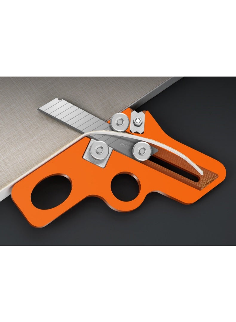 Veneer Edge Cutter Tool - Woodworking Hand Trimming Tool for Furniture, Shelves, Cabinets - Image 3