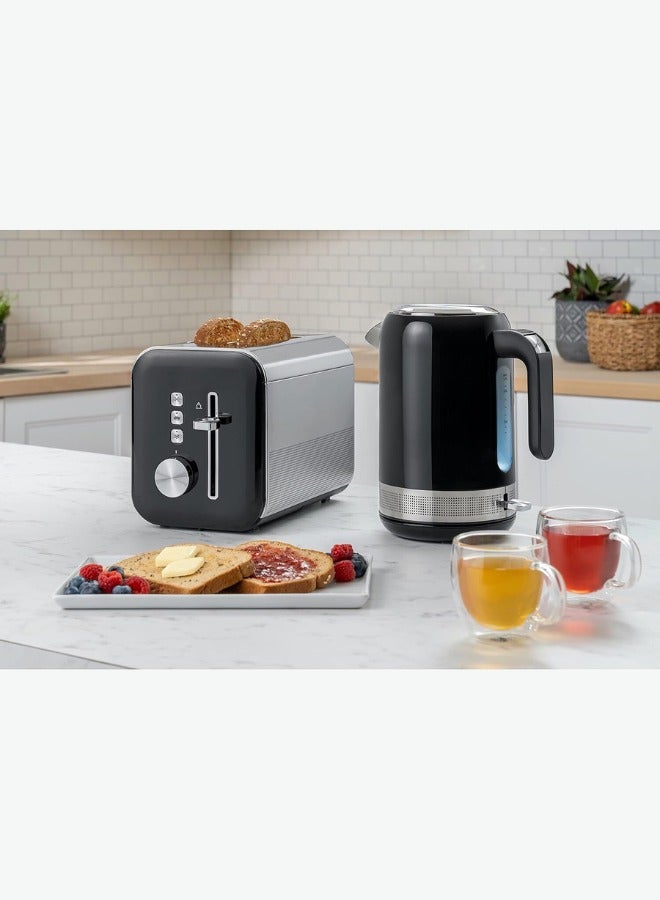 2-Slice Toaster with Extra-Wide Slots, Stainless Steel, 3 Functions: Bagel, Defrost, Cancel – Adjustable Browning Control & Removable Crumb Tray  - Image 3