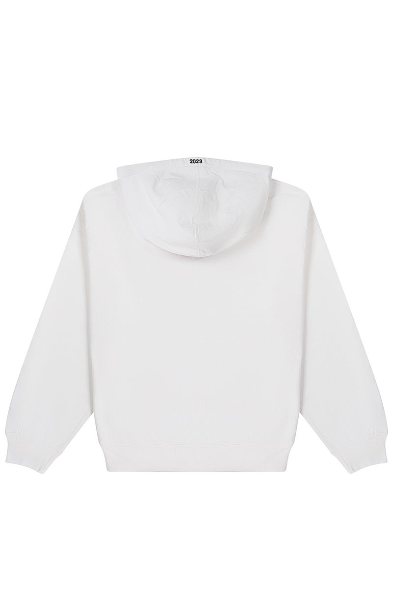 SUPREME Motion logo Hoodie White - Image 2