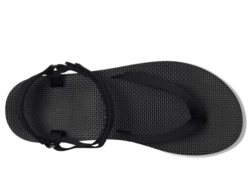 Teva Women's Flatform Sandal Slim, Black, 8 - Image 2