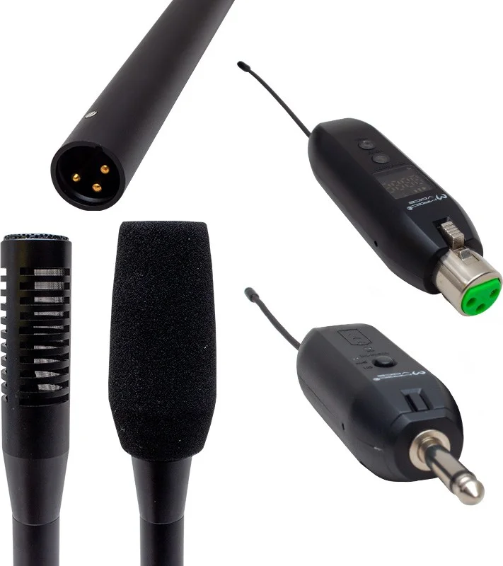 إيه واي تي Magicvoice MV-19603 UHF Wireless Microphone Maximum 40 Meters Shooting Distance Wireless Handheld Microphone