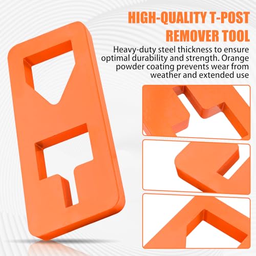 TNCZHYLX T Post Puller Fence Post Puller, Farm Equipment Tractor Accessories, Use Different Chains S Hooks Jacks Tractor Buckets from Ground - Image 2