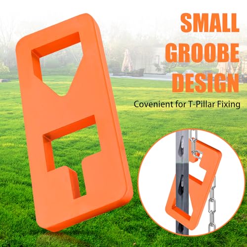 TNCZHYLX T Post Puller Fence Post Puller, Farm Equipment Tractor Accessories, Use Different Chains S Hooks Jacks Tractor Buckets from Ground - Image 3