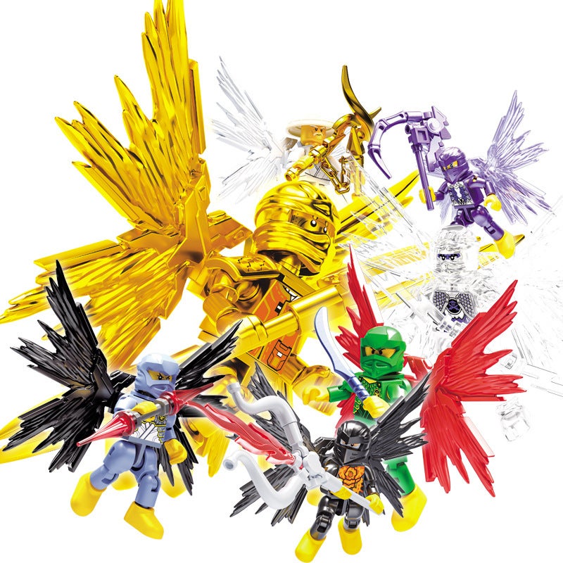 70111 Dual Form Phantom Ninja Figure Blind Bag - DIY Building Toy - Image 1
