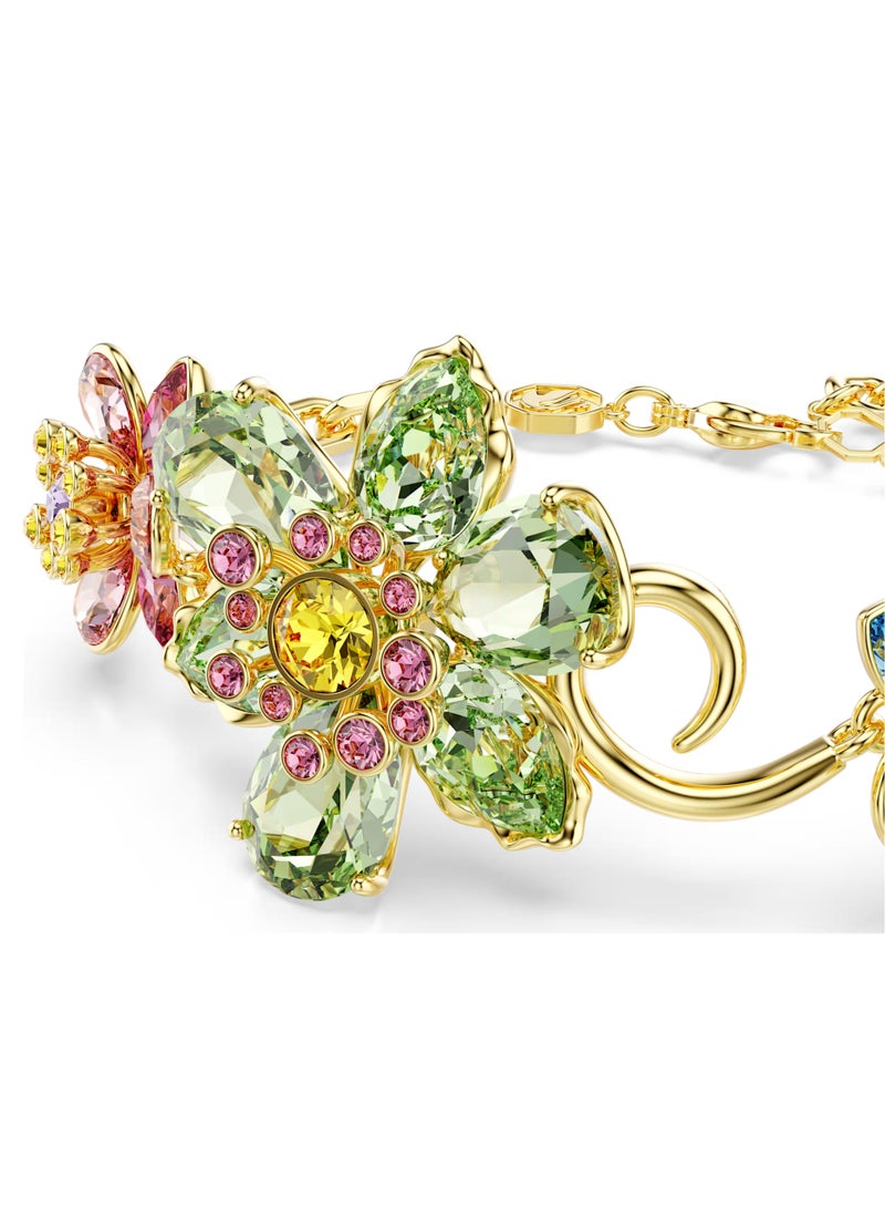 Idyllia bracelet,Mixed cuts, Flower, Multicoloured - Image 4