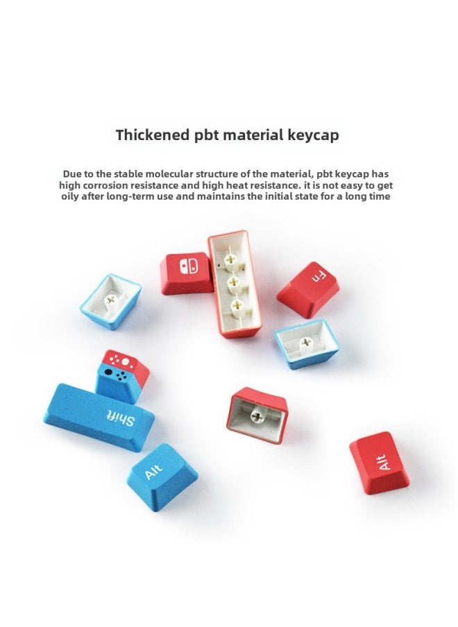 Generic - CMYK Thermal Sublimation PBT Key Cap WIN Color Thermal Transfer-Color:RGBY-MAC-side Carving | Laser Carving - Image 1